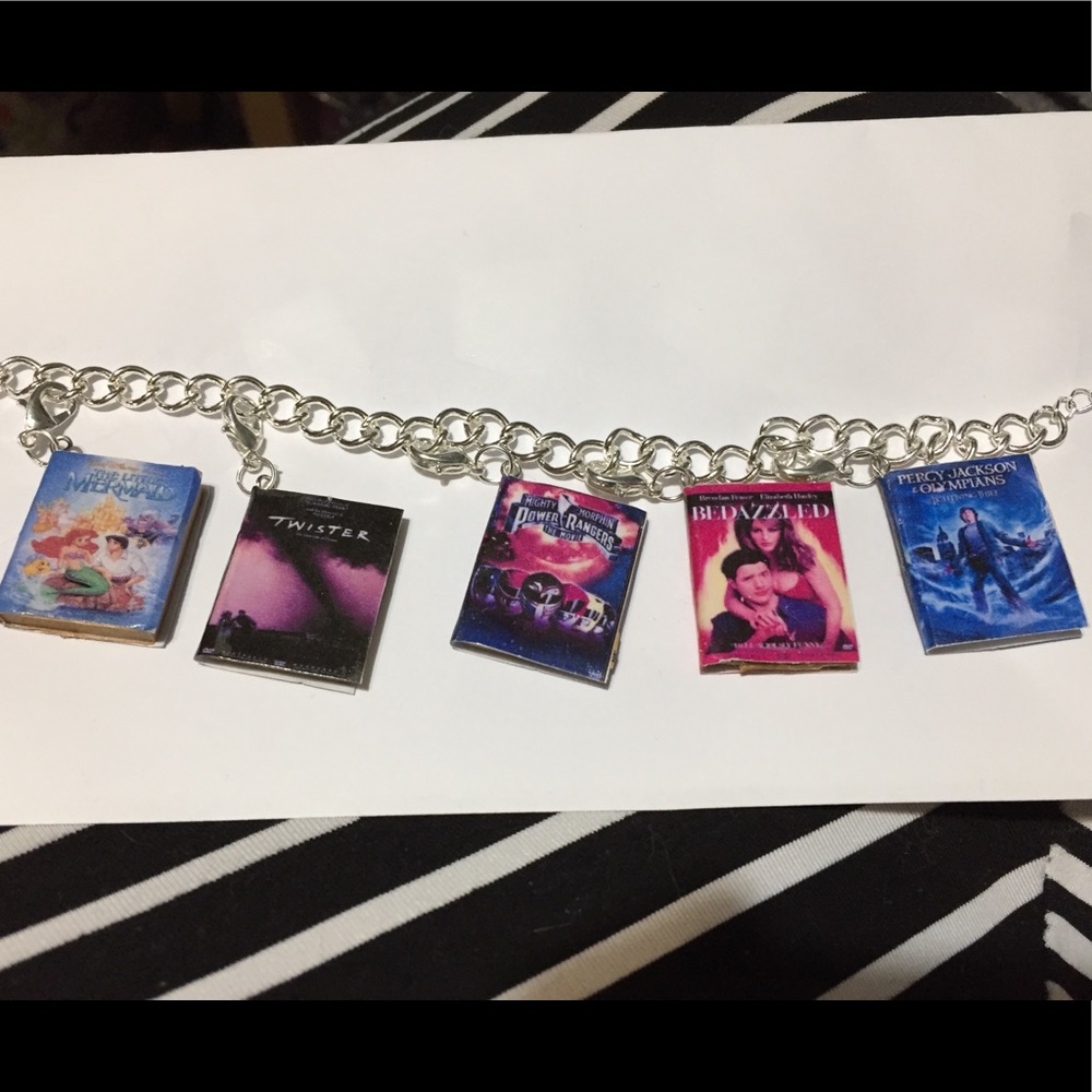 Book, Movie, Playbill charm bracelet - Picture 6 of 8